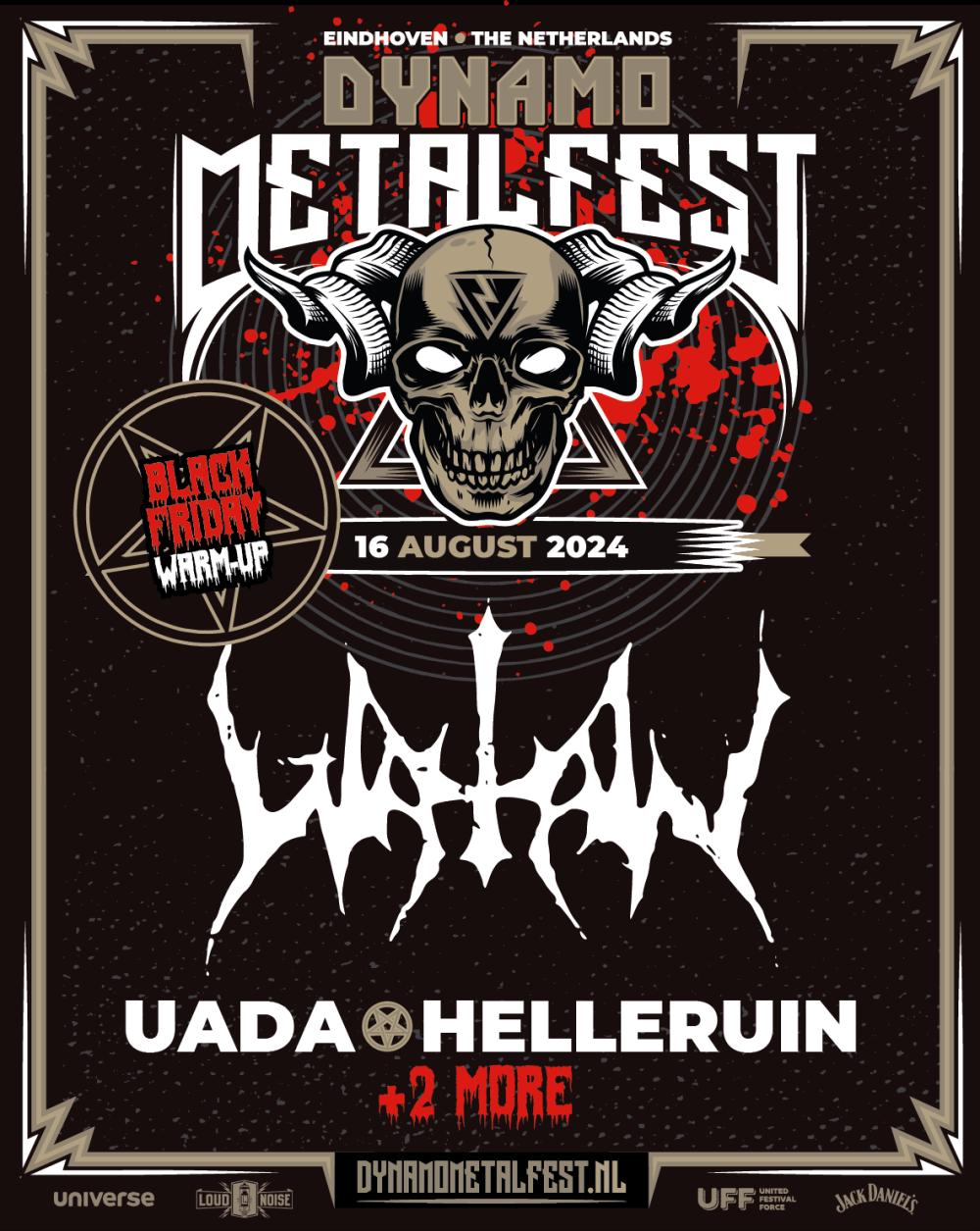 Black Friday Warm-up avond bij Dynamo Metalfest