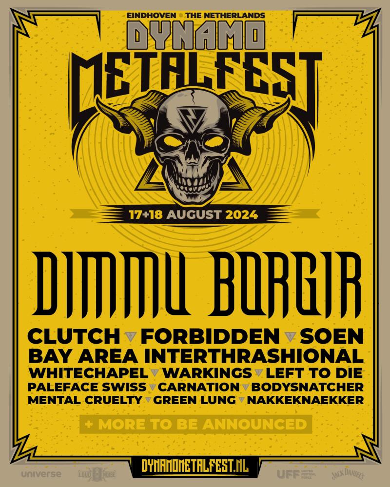 Dimmu Borgir, Soen en Bay Area Interthrashional naar Dynamo Metalfest