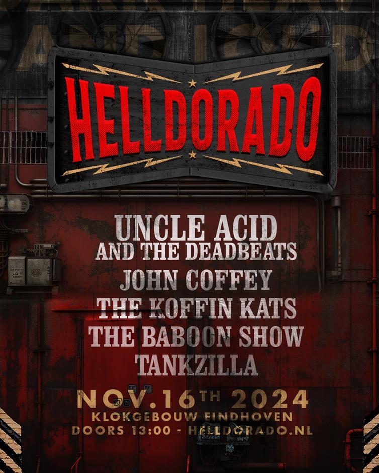 Eerste vijf namen voor Helldorado 2024