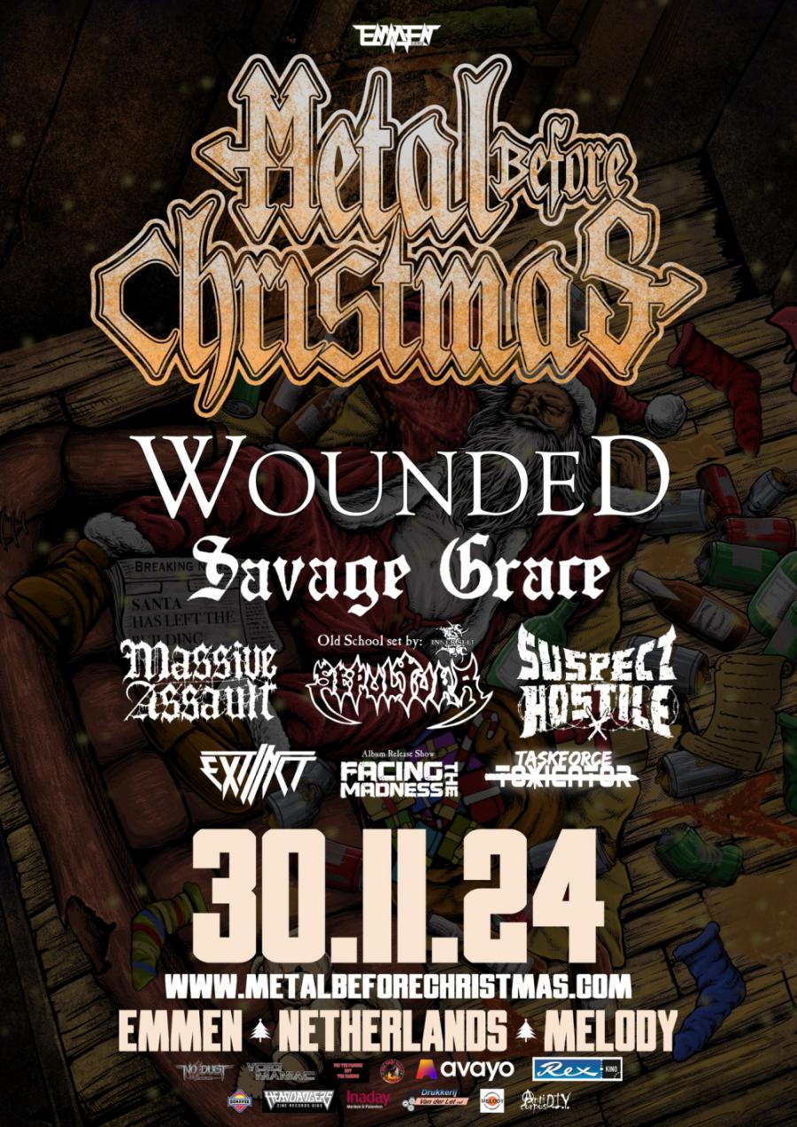 Line-up Metal Before Christmas bekend