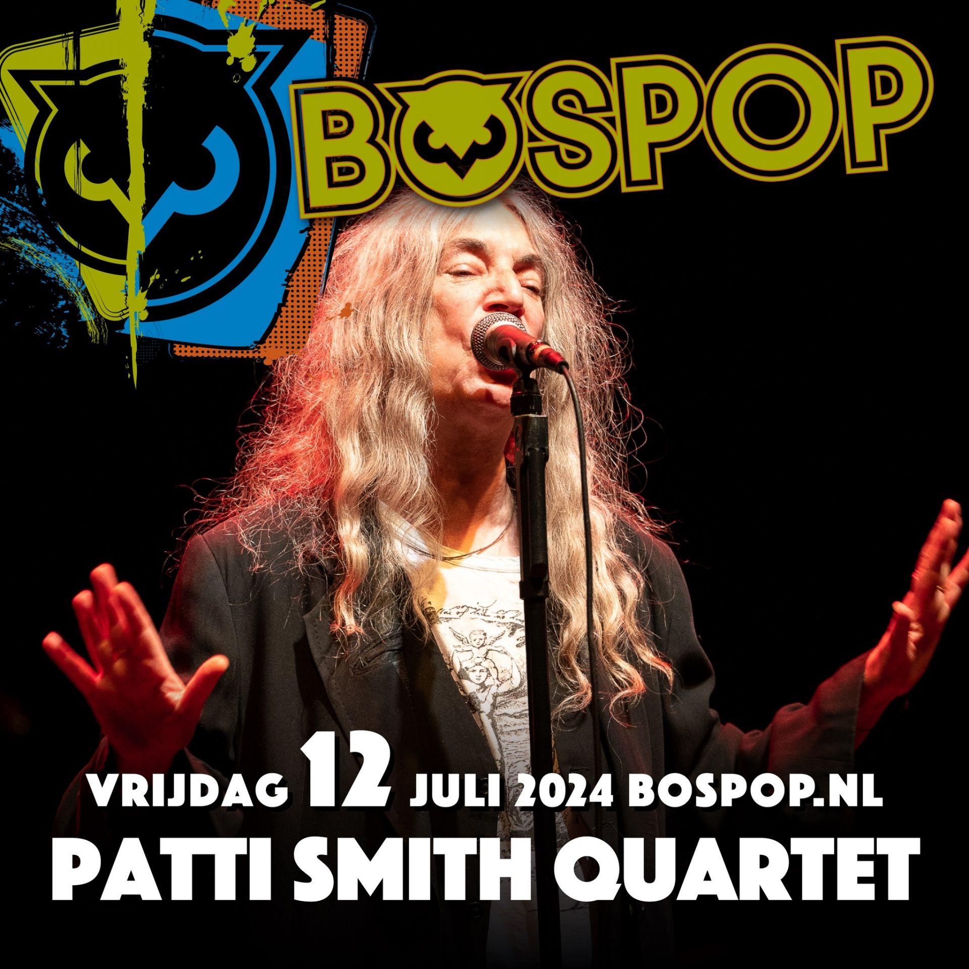 Heart zegt tour af, Patti Smith vervanger op Bospop