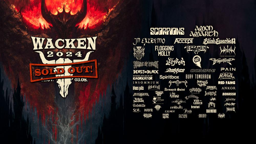 Weer vele nieuwe namen voor Wacken Open Air