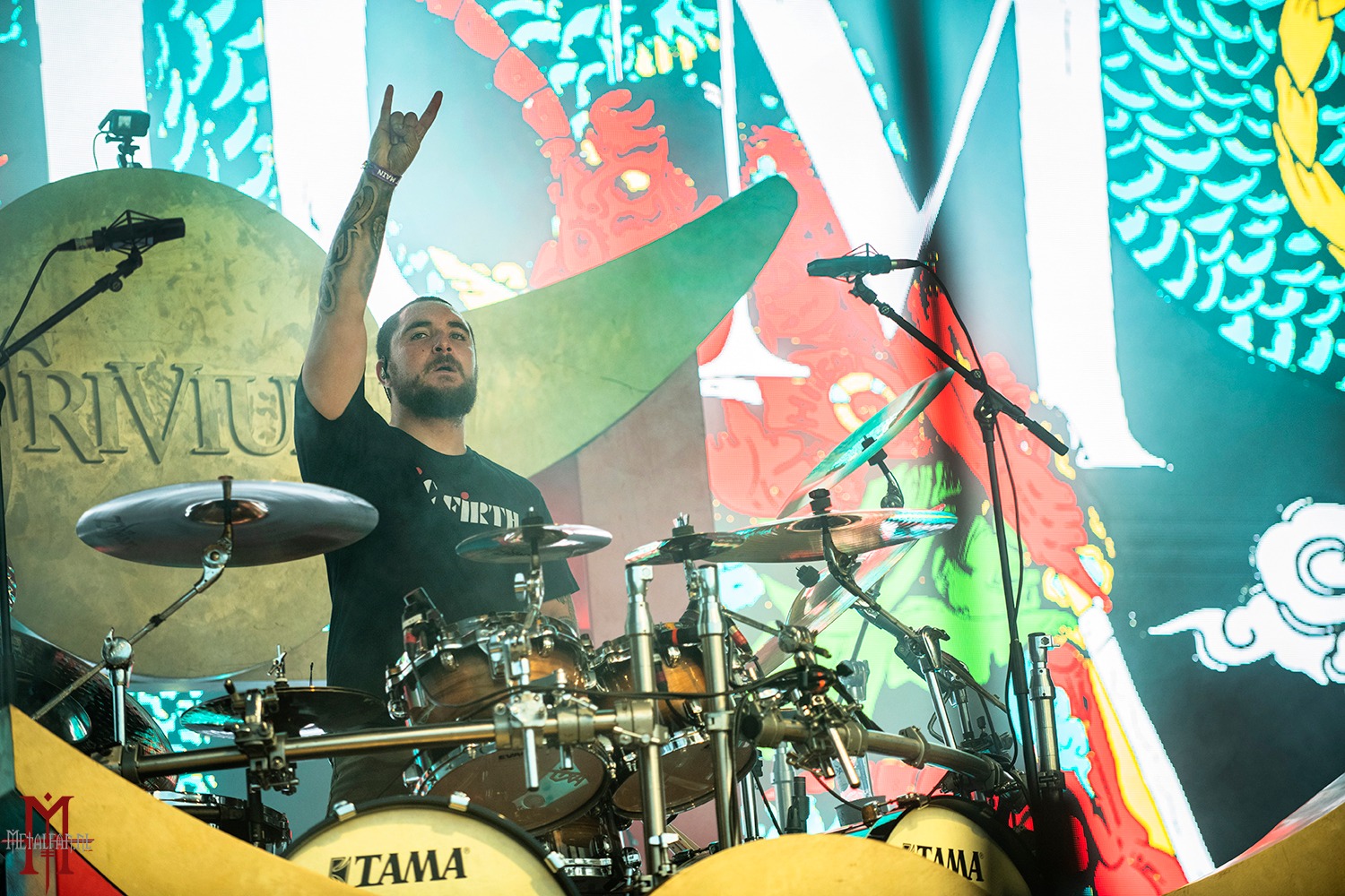 Drummer verlaat Trivium