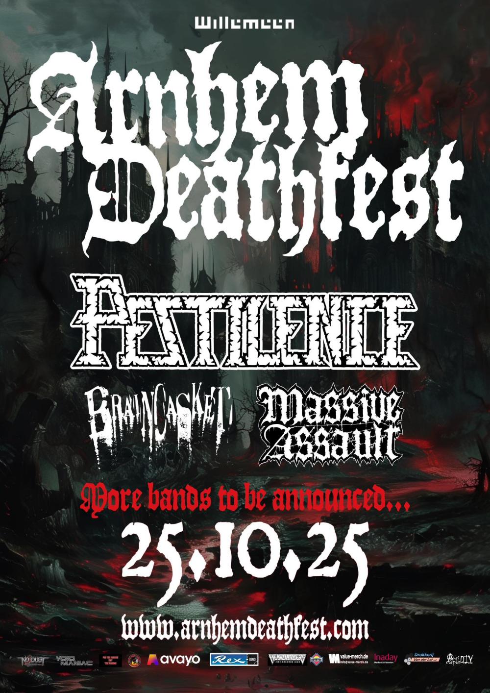 Pestilence headliner eerste editie Arnhem Deathfest