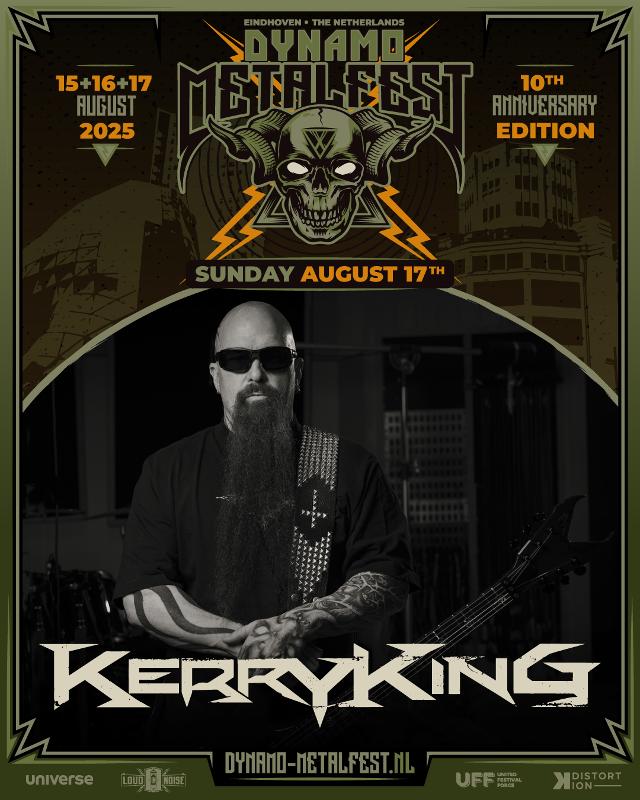 Kerry King naar Dynamo Metalfest