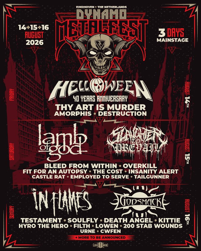 Dynamo Metalfest komt met tien nieuwe namen en dagindeling