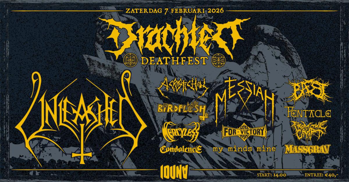 Line-up Drachten Deathfest compleet