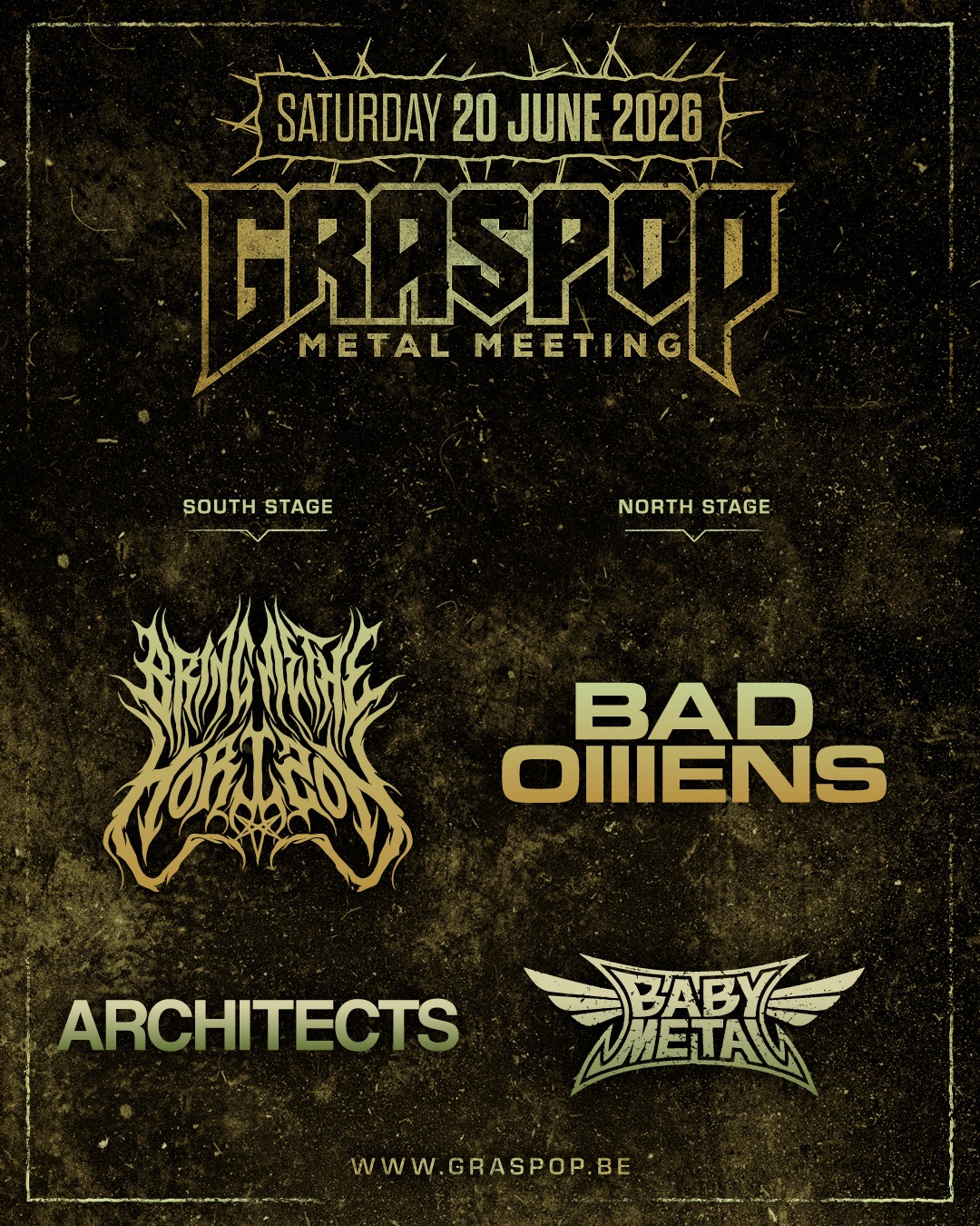 Graspop maakt nog vier topacts bekend