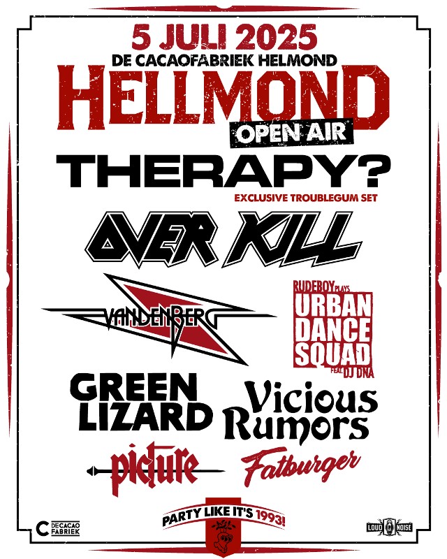 Line-up Hellmond Open Air 2025 compleet