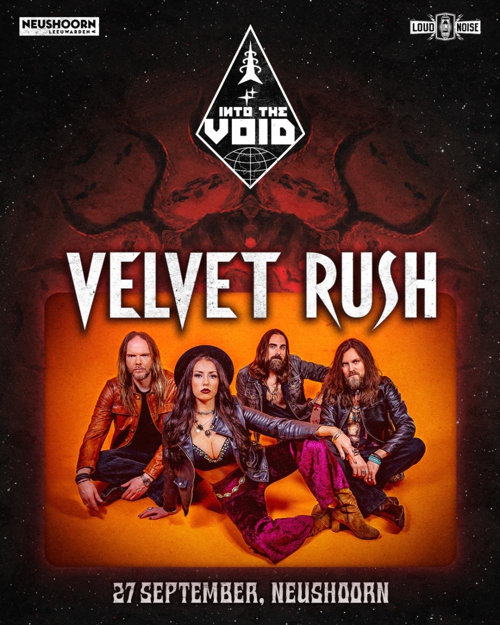 Velvet Rush vervangt Lowen op Into The Void