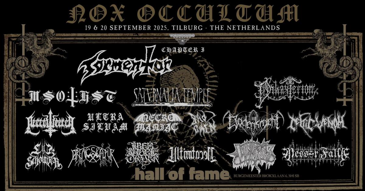 Nieuw black metal festival in Tilburg: Nox Occultum