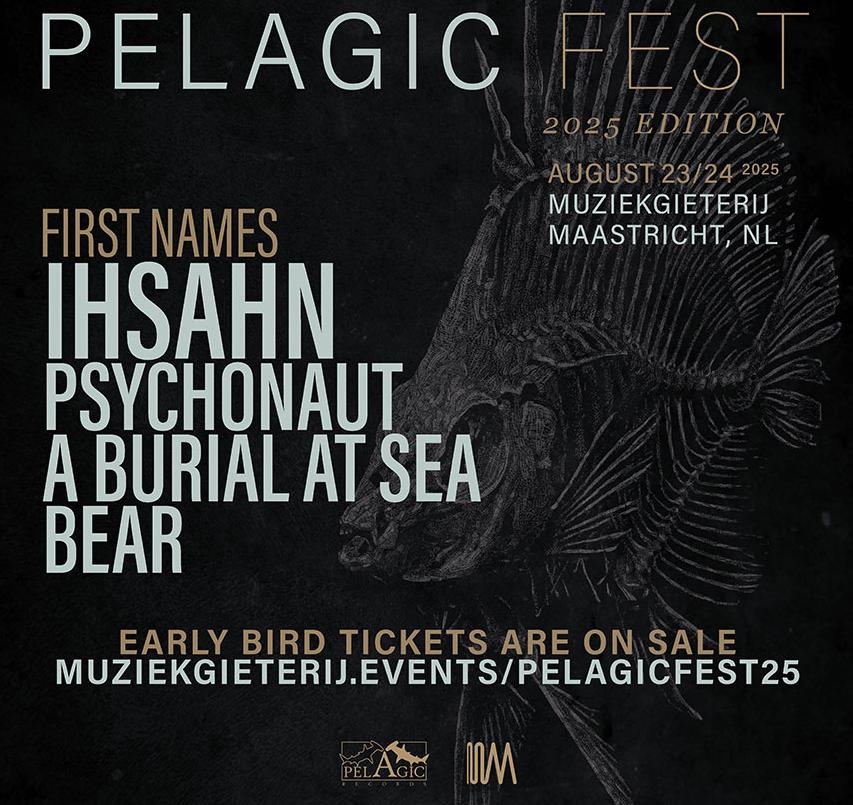 Eerste namen voor Pelagic Fest 2025