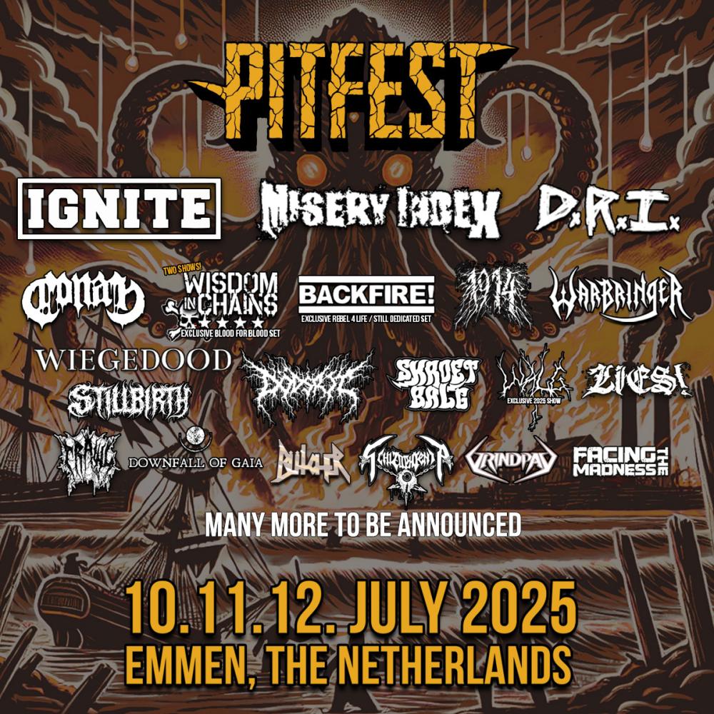 Weer vier nieuwe namen voor Pitfest