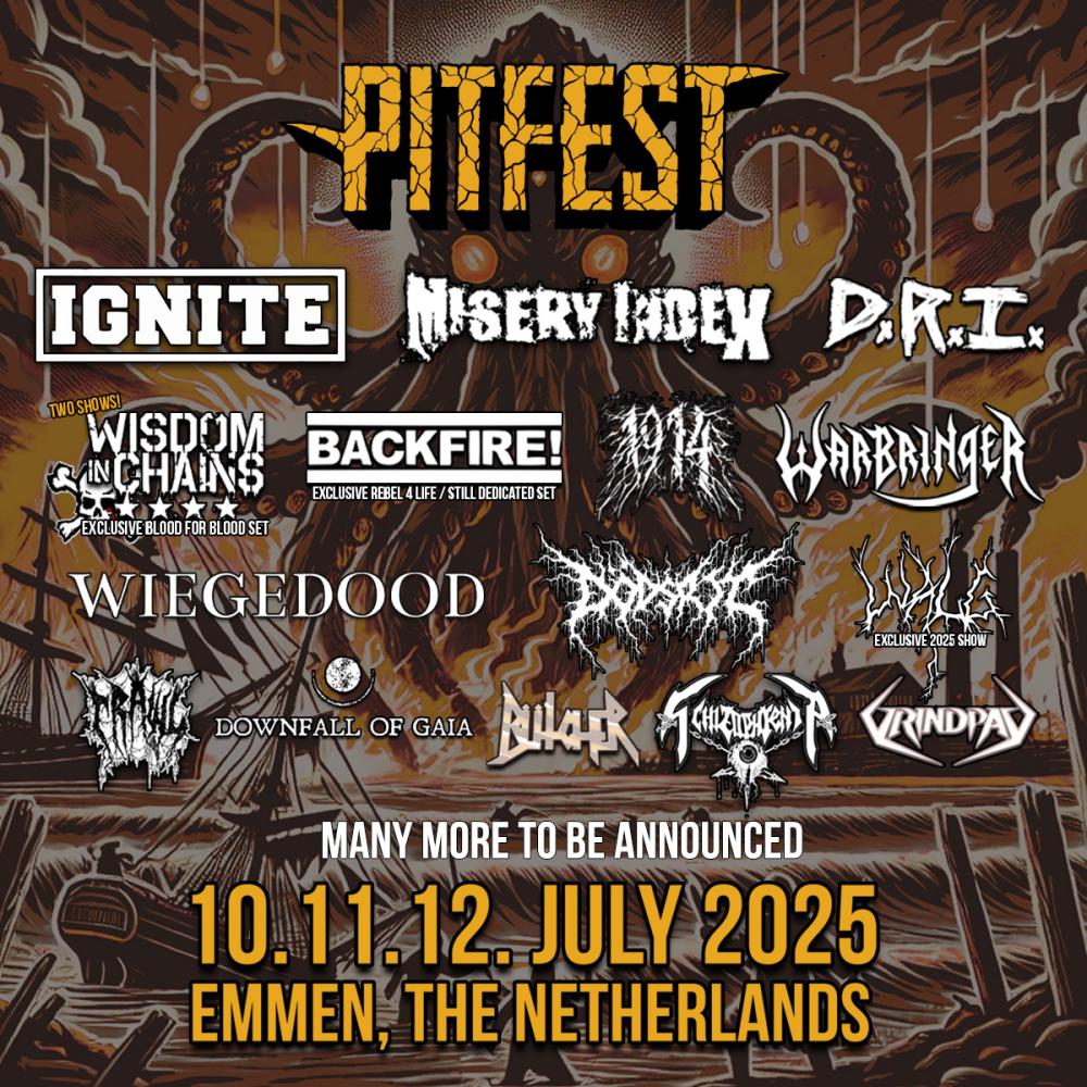 Vier nieuwe namen voor Pitfest