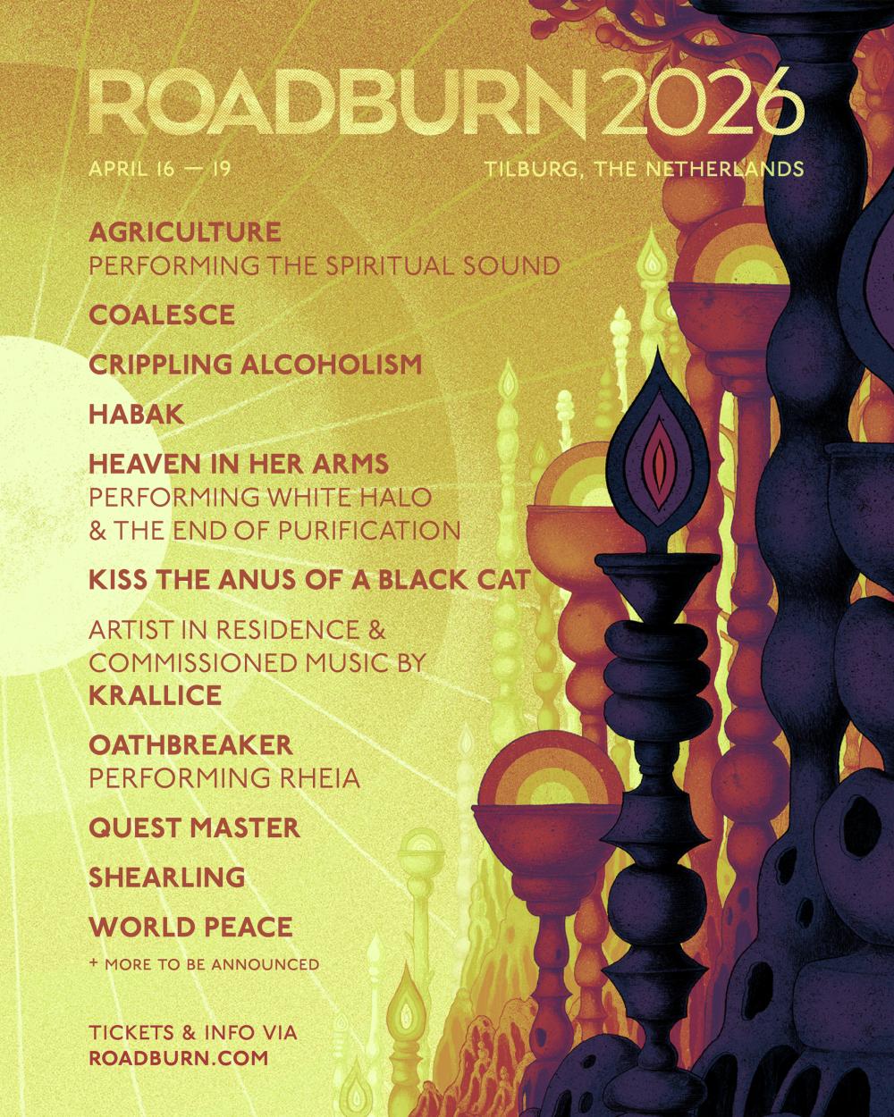 Eerste namen voor Roadburn 2026