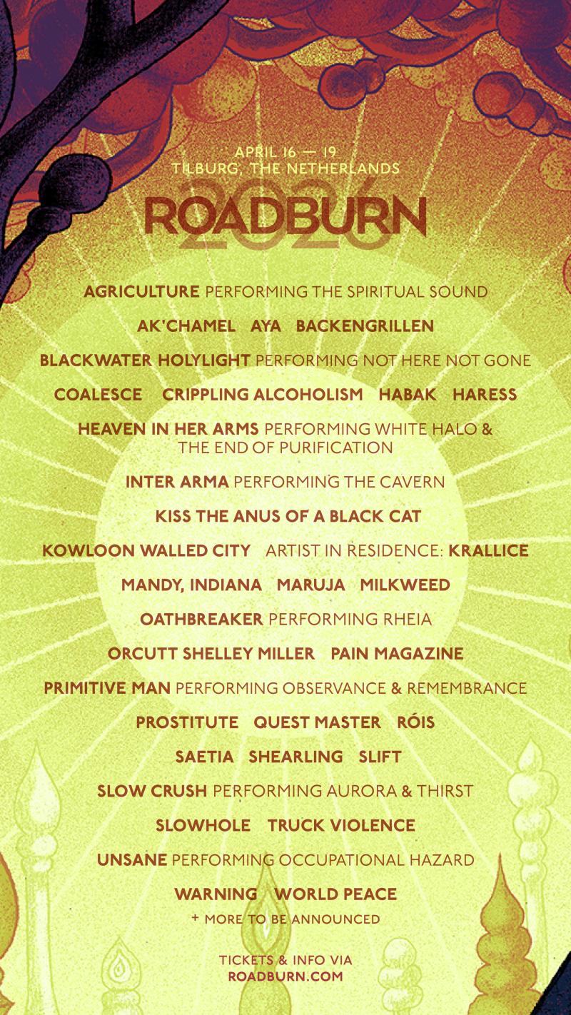23 nieuwe namen voor Roadburn