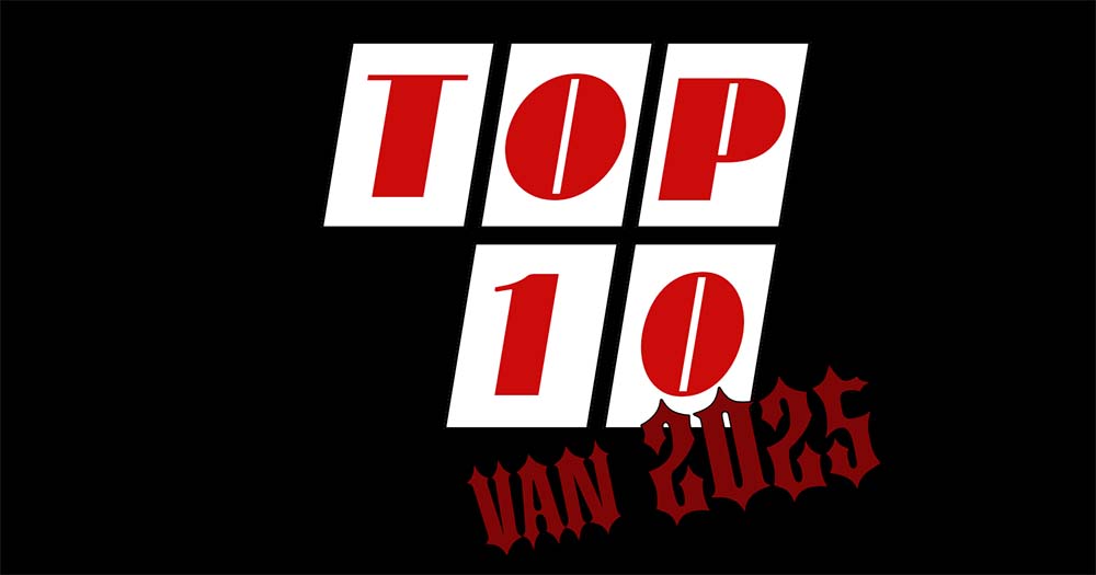 Top 10 van 2025