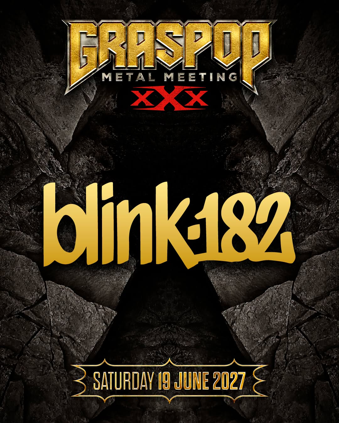 Blink-182 eerste headliner Graspop 2027