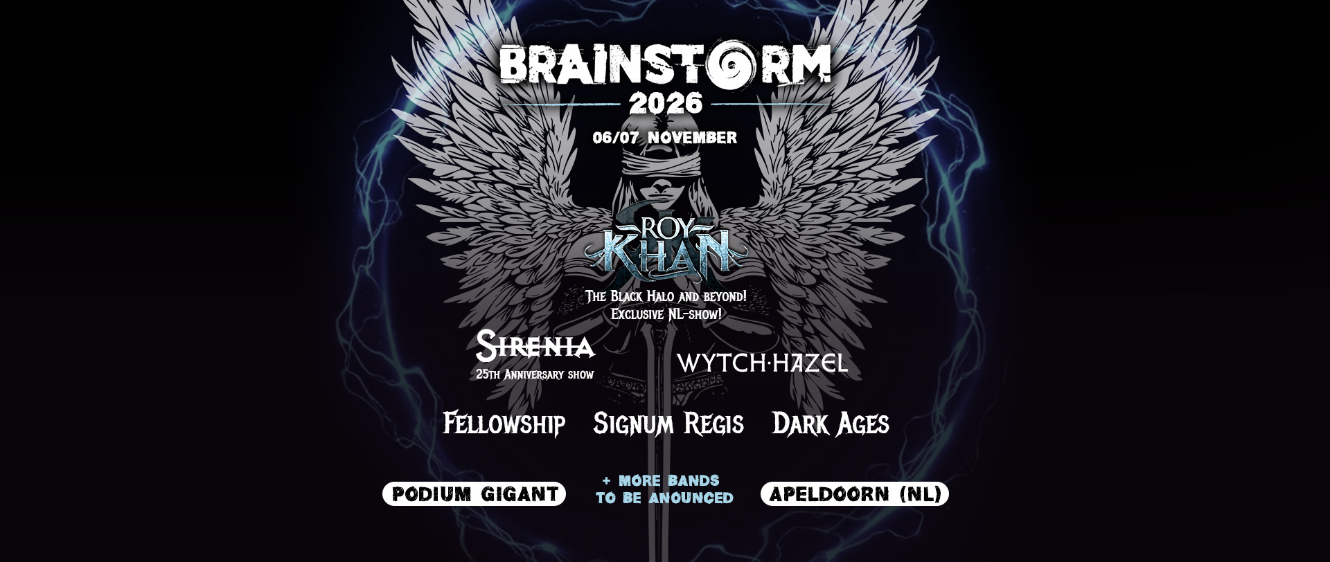 Drie nieuwe namen voor Brainstorm Festival