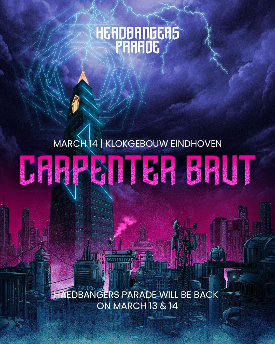 Ook in 2026 is er weer een Headbangers Parade