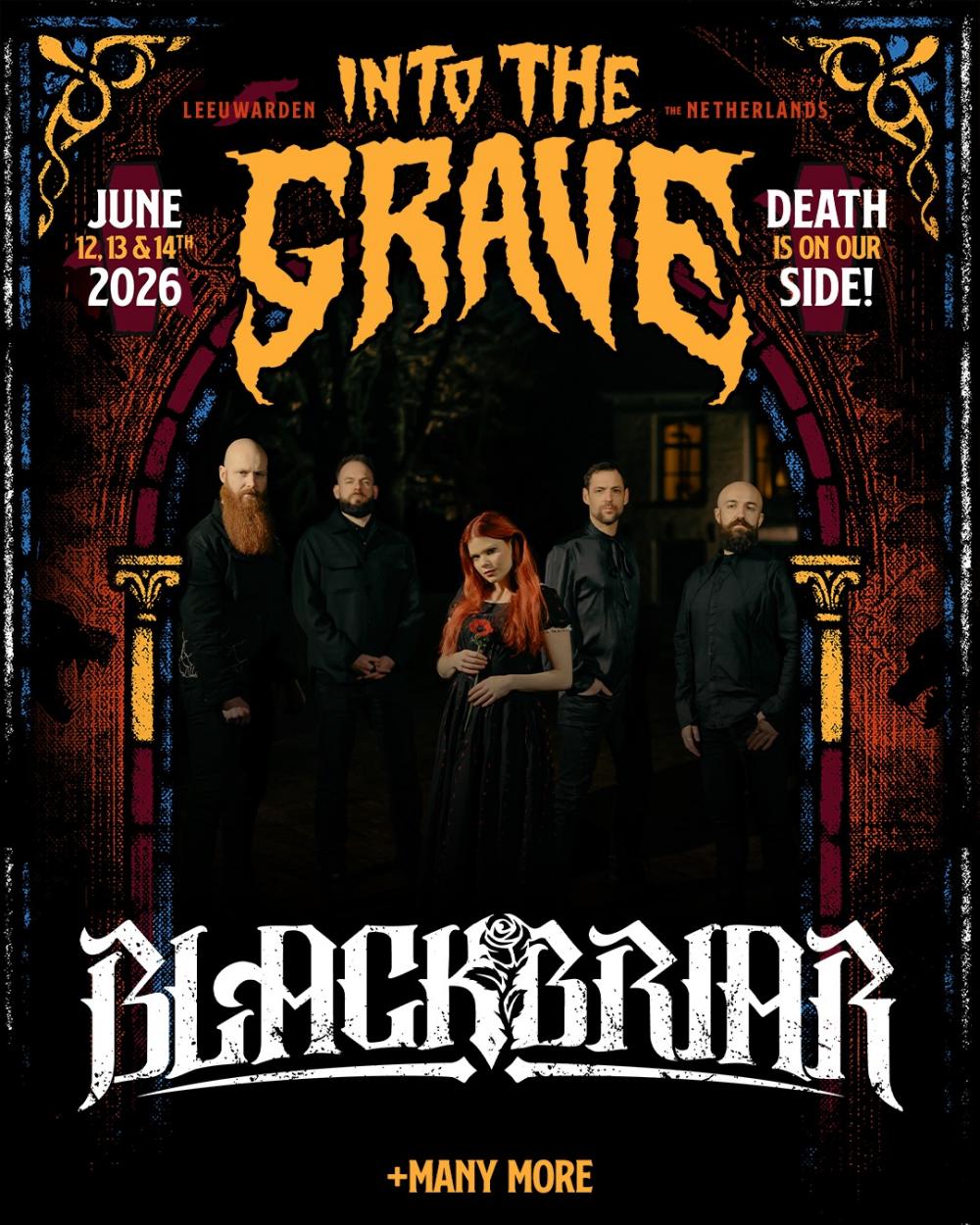Blackbriar vervangt Autumn op Into The Grave