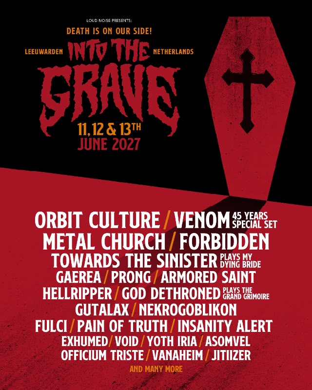 Orbit Culture, Armored Saint en meer naar Into The Grave