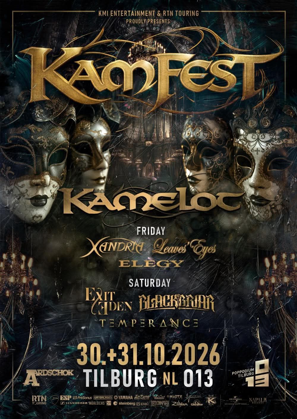 Kamelot organiseert Kamfest in Tilburg