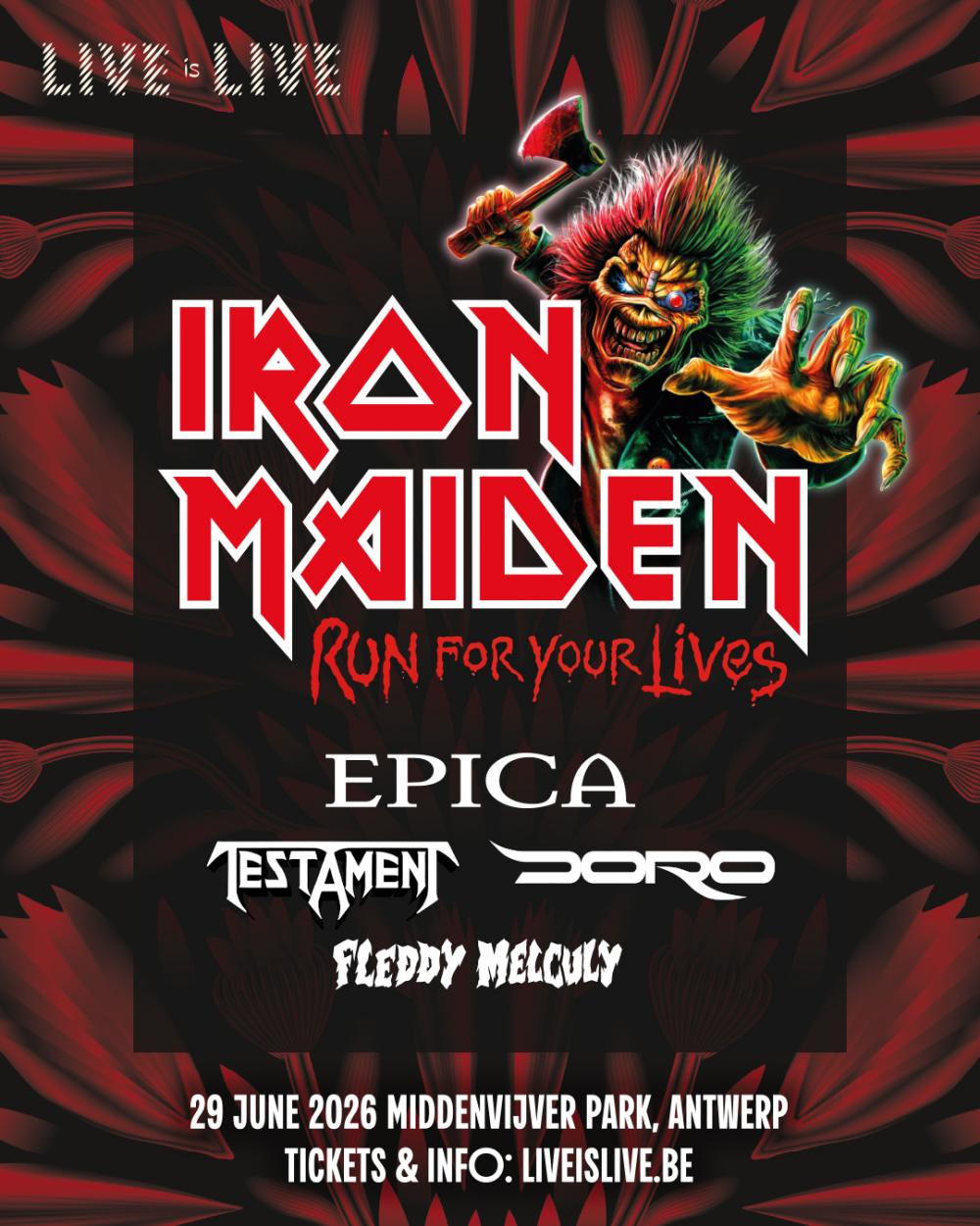 Epica, Testament en meer op Live Is Live