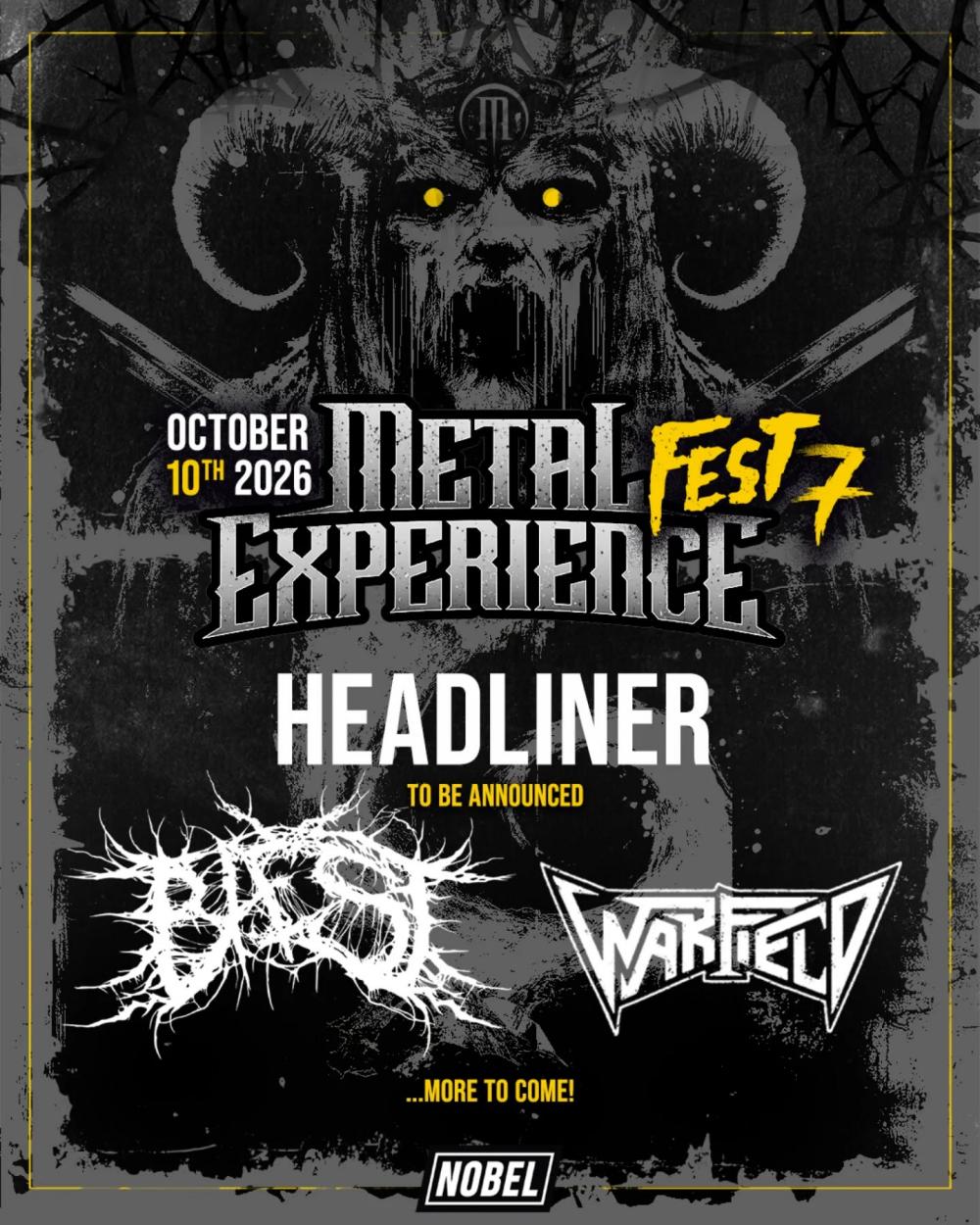 Eerste namen voor Metal Experience Fest 7
