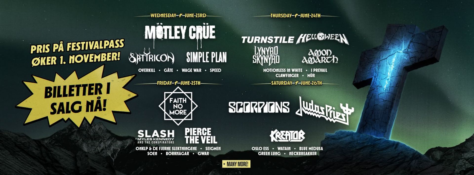 Faith No More, Scorpions, Slash en meer voor Tons Of Rock