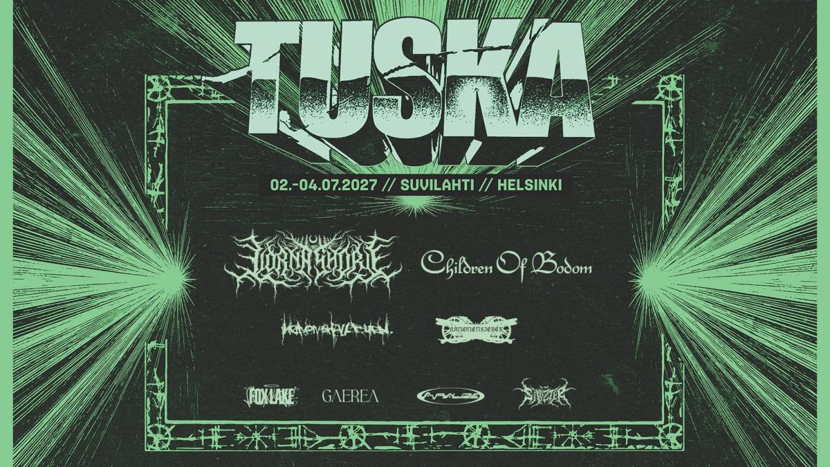 Children Of Bodom en Lorna Shore op Tuska 2027