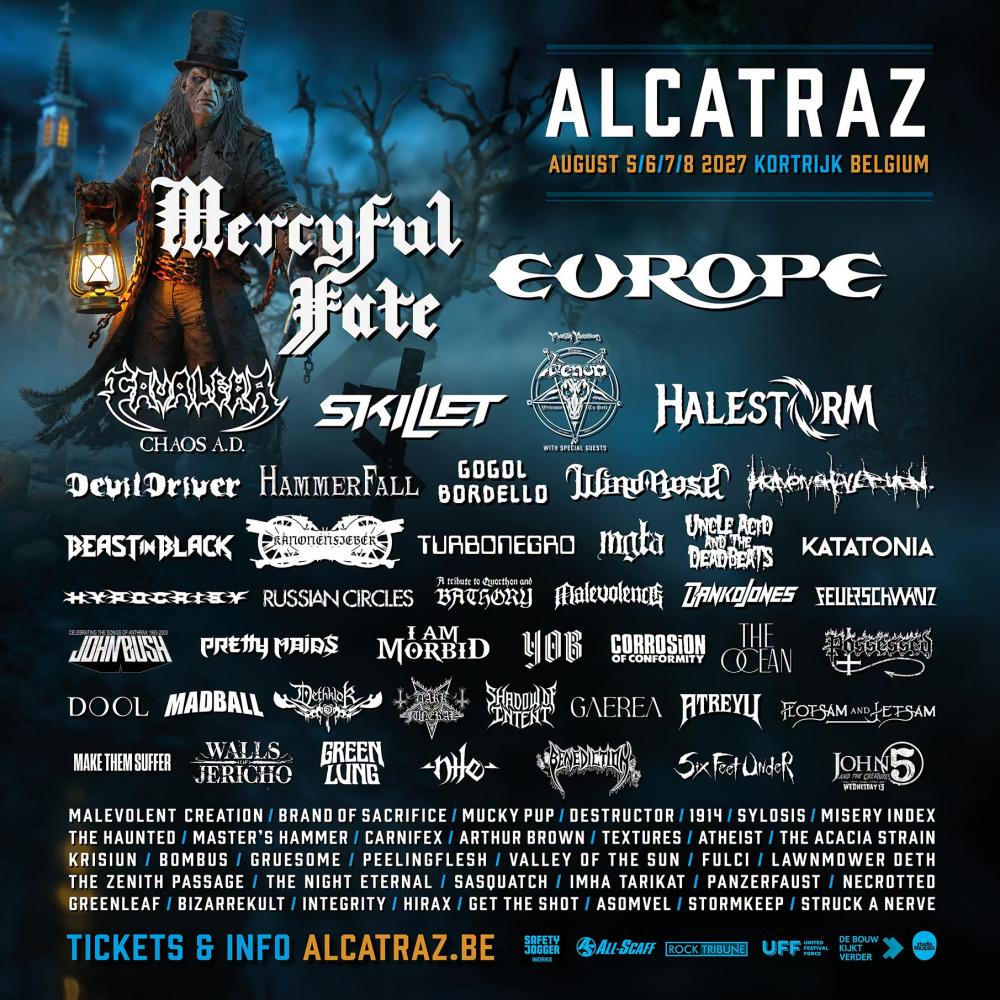 Alcatraz voekgt vijftig nieuwe namen toe aan de poster