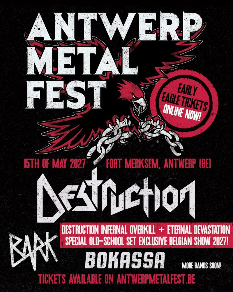 Eerste namen voor Antwerp Metal Fest