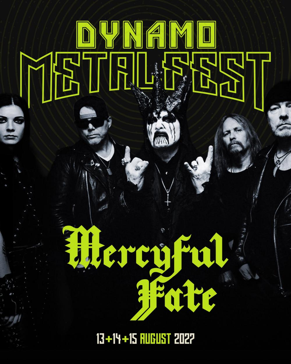 Mercyful Fate en meer naar Dynamo Metalfest