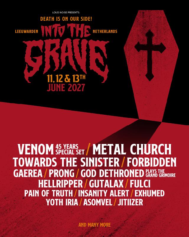 Speciale Venom-show naar Into The Grave