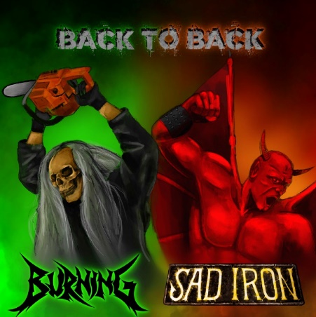Review: Burning/Sad Iron - Back To Back