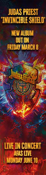 Het nieuwe album Invincible Shield van Judas Priest, verkrijgbaar vanaf 8 maart