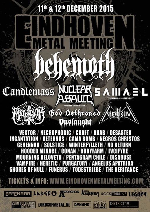 Eindhoven Metal Meeting 2015
