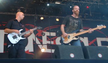 Stone Sour gitarist Josh Rand en bassist Shawn Economaki