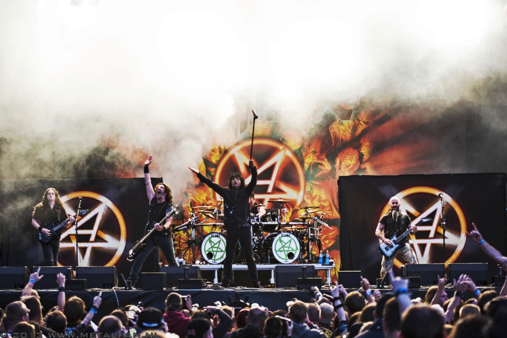 Anthrax op Alcatraz Metal Festival (2013)