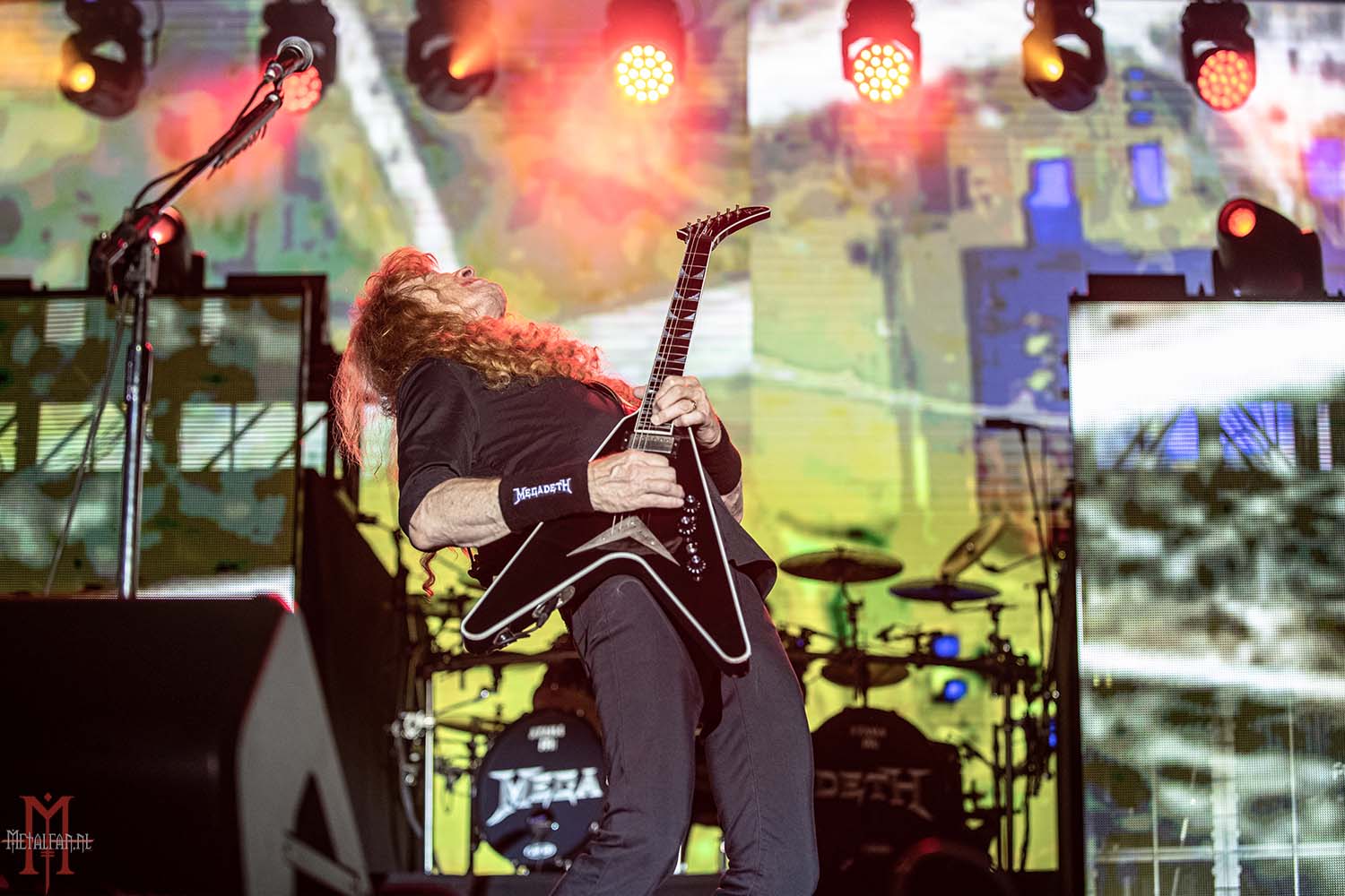 Megadeth @ Dynamo Metalfest 2023. Foto door Dirk van den Heuvel.