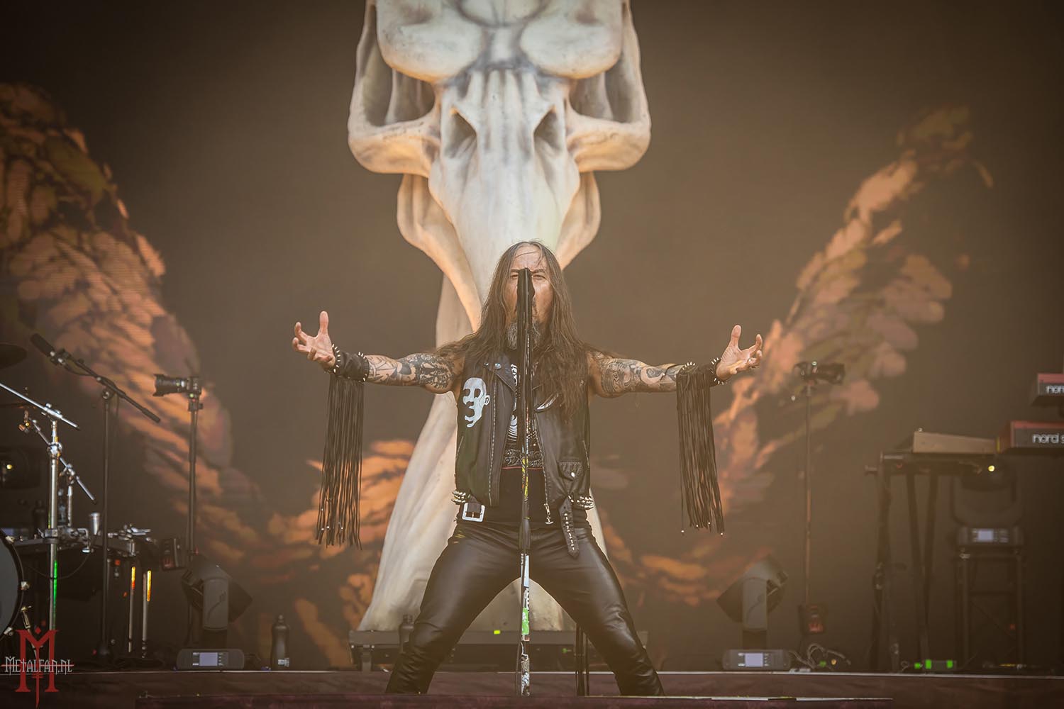 Amorphis @ Dynamo Metalfest 2026. Foto door Dirk van den Heuvel (DCH Photography)