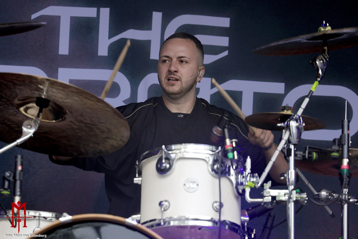 The Narrator @ Into The Grave 2026. Foto door Marc van Kollenburg (LoudImages)
