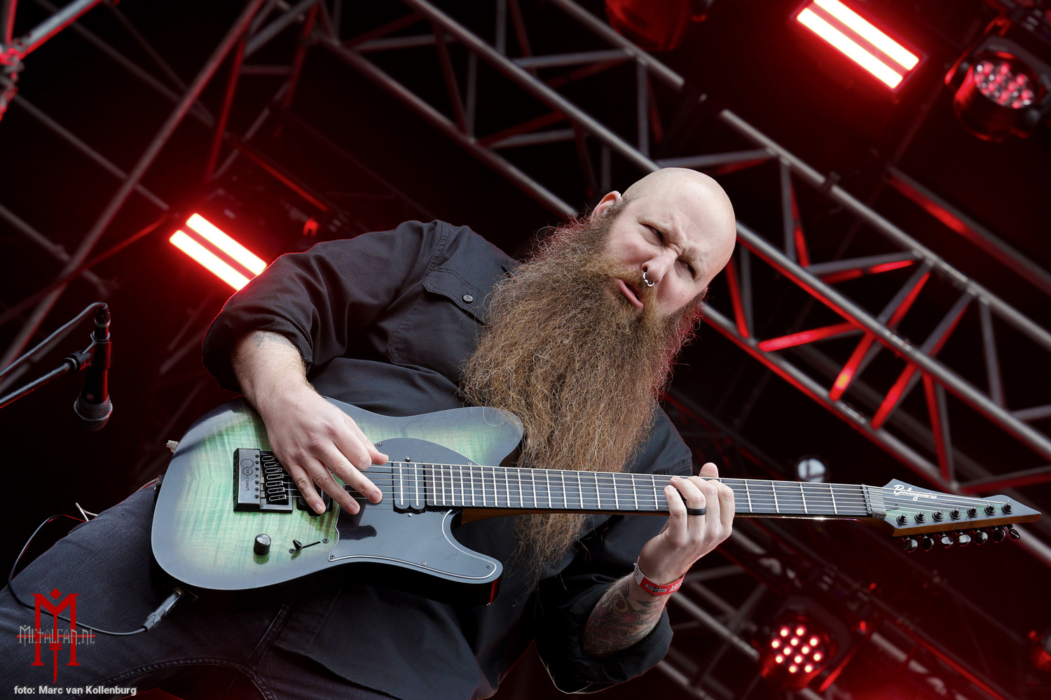 Rivers Of Nihil @ Into The Grave 2026. Foto door Marc van Kollenburg (LoudImages)