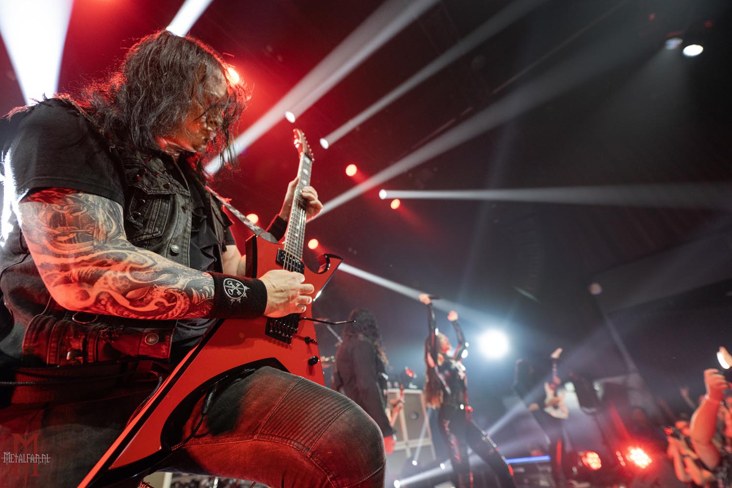 Arch Enemy @ TivoliVredenburg, Utrecht, 9-8-2026. Foto door Dirk van den Heuvel